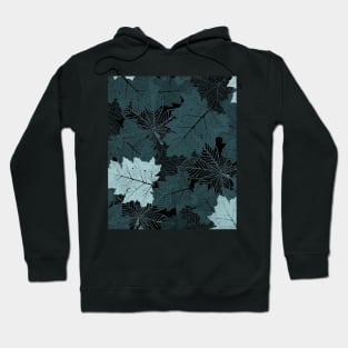 Maple Leaf pattern-Autumn season mood graphic design Hoodie